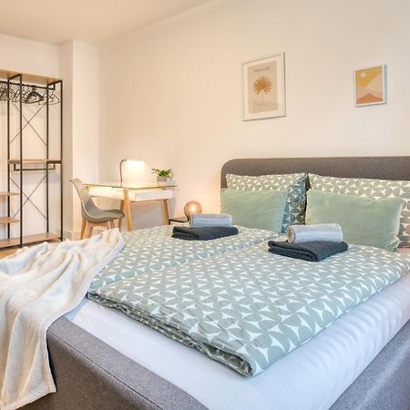 Homy I Stylisches Retroapartment Netflix & Wlan Lipsia Esterno foto