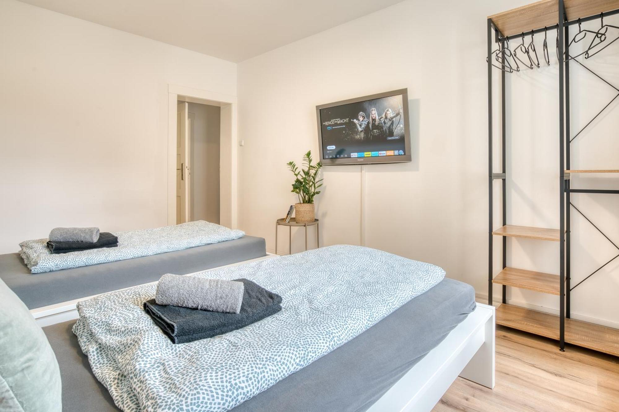 Homy I Stylisches Retroapartment Netflix & Wlan Lipsia Esterno foto
