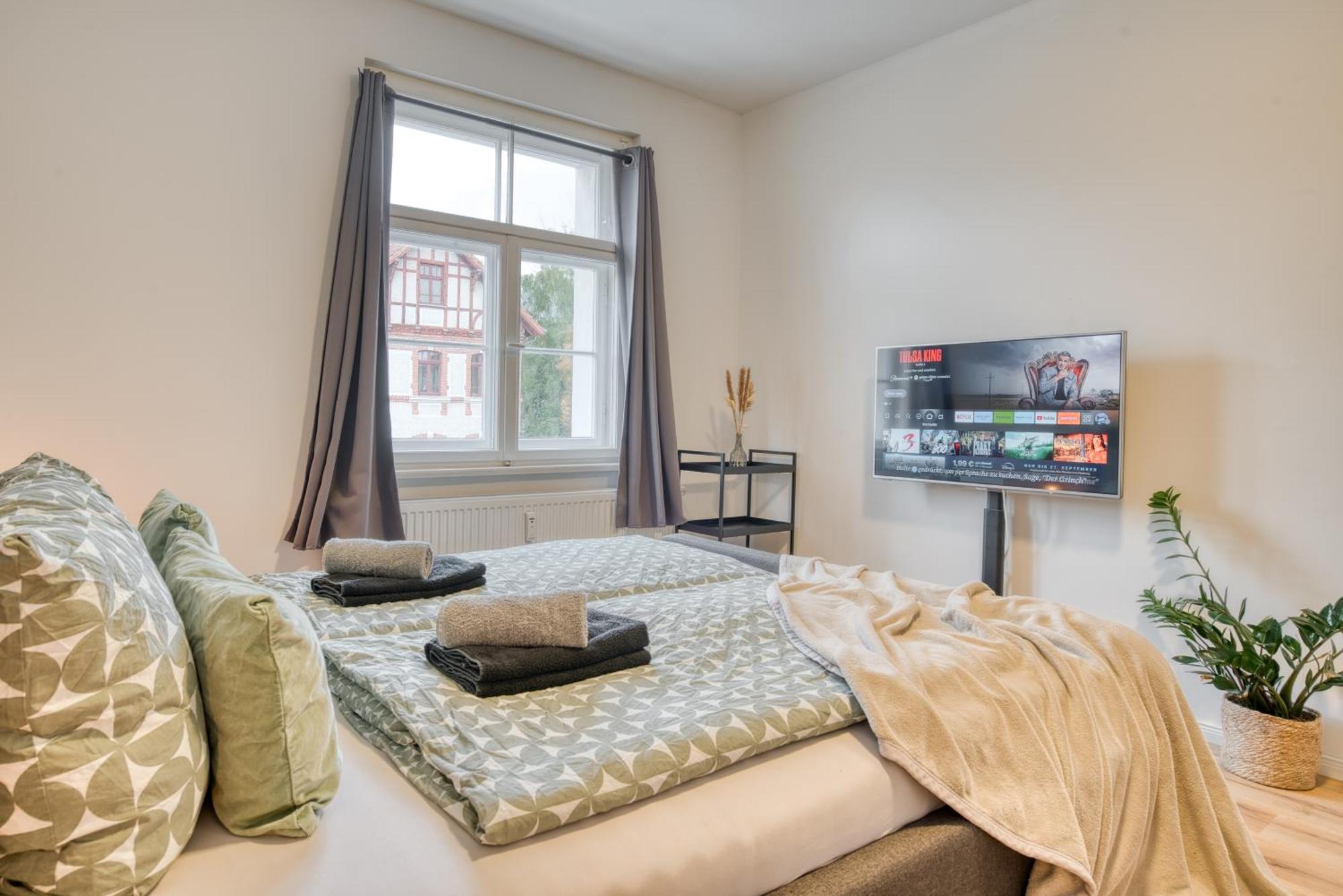 Homy I Stylisches Retroapartment Netflix & Wlan Lipsia Esterno foto