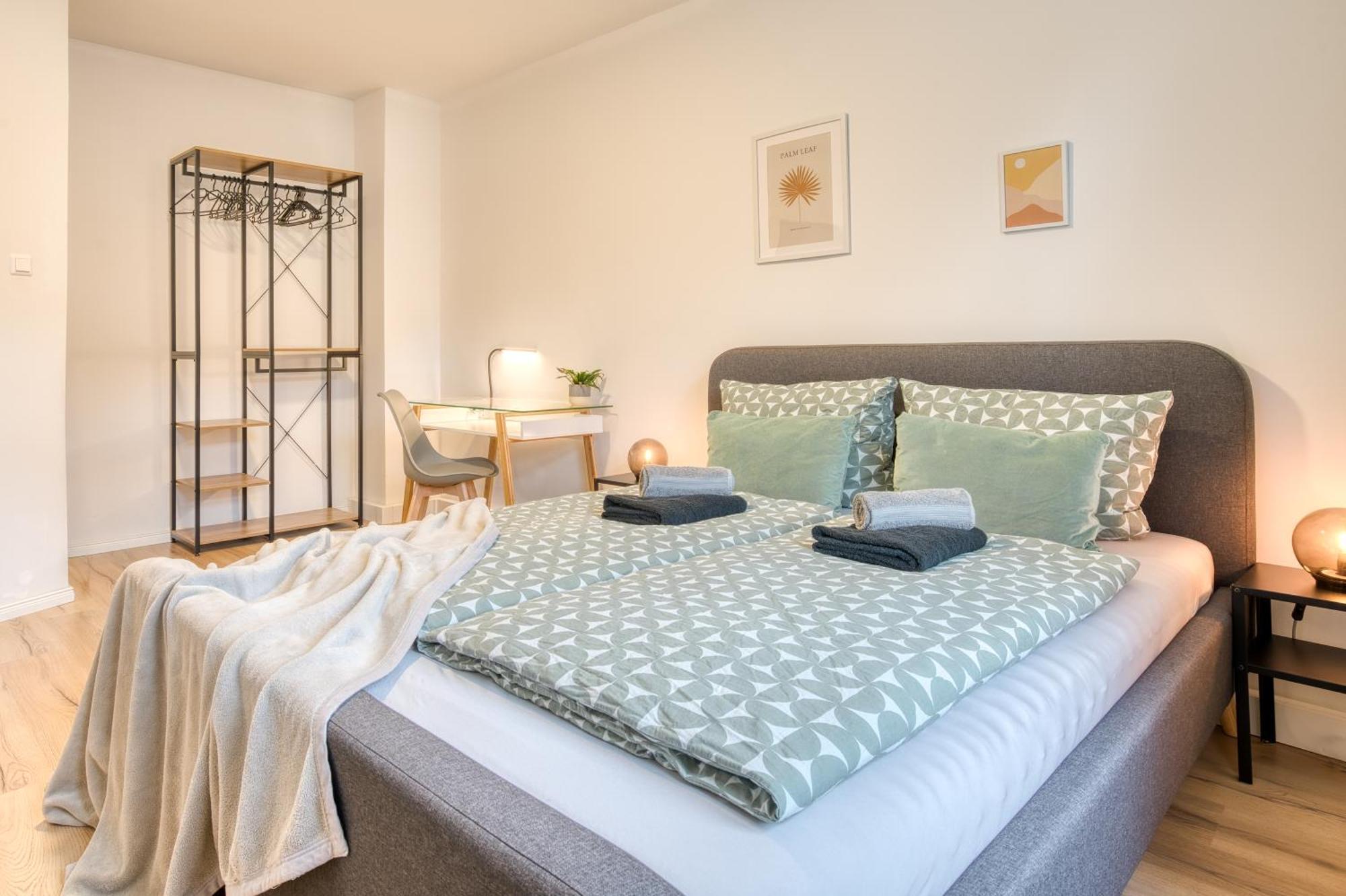 Homy I Stylisches Retroapartment Netflix & Wlan Lipsia Esterno foto